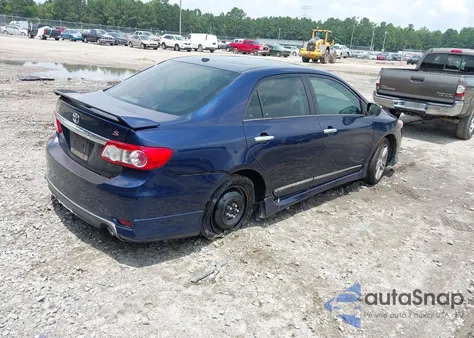 2013 Toyota Corolla S из США, поврежденный, VIN 5YFBU4EE1DP165334